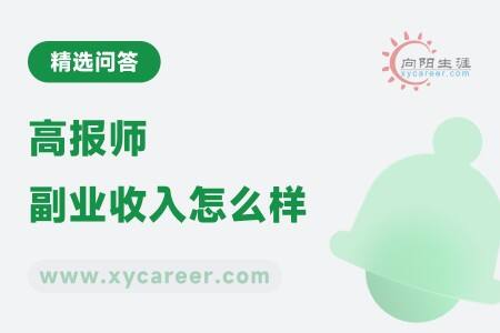 高报师副业收入怎么样:兼职亦能创造财富
