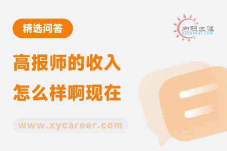 高报师的收入怎么样啊现在?