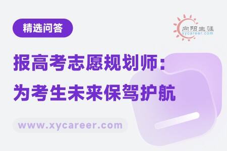 报高考志愿规划师:专业指导,为考生未来保驾护航