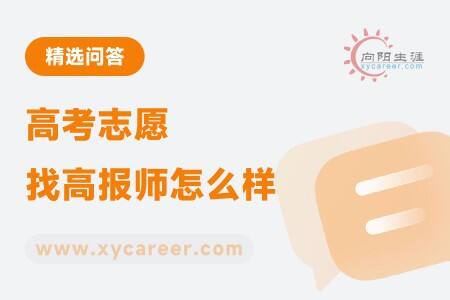 高考志愿找高报师怎么样?