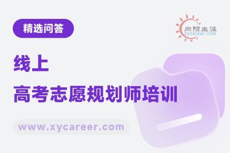 线上高考志愿规划师培训：灵活学习掌握新技能 