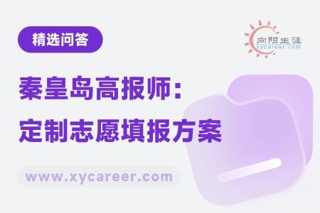 秦皇岛高报师：精准分析，定制志愿填报方案 