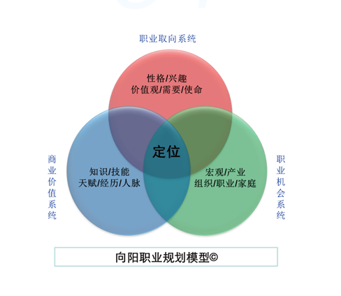 向阳生涯职业规划模型