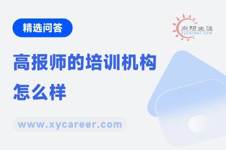 高报师的培训机构怎么样
