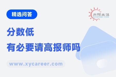 分数低有必要请高报师吗