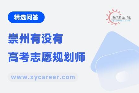 崇州有没有高考志愿规划师