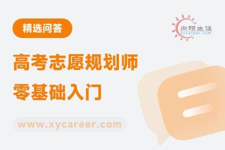 高考志愿规划师零基础入门
