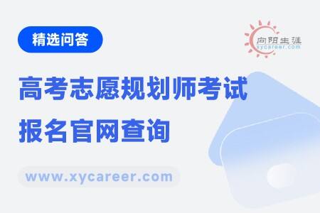 高考志愿规划师考试报名官网查询