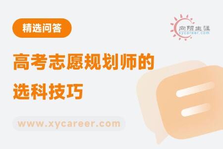 高考志愿规划师的选科技巧
