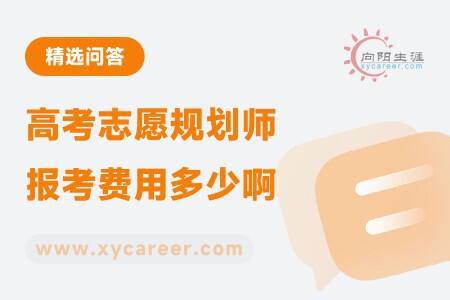 高考志愿规划师报考费用多少啊