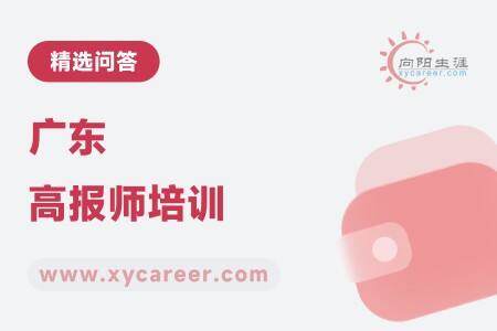 广东高报师培训