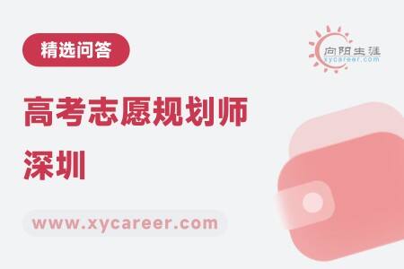 高考志愿规划师深圳
