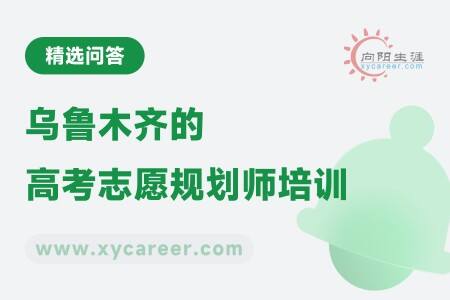 乌鲁木齐的高考志愿规划师培训