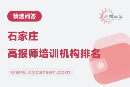 石家庄高报师培训机构排名
