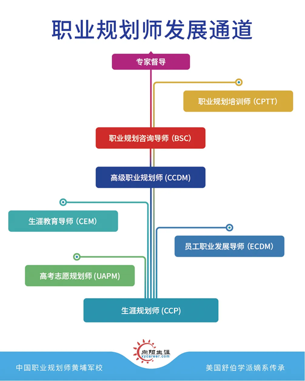 职业规划师发展通道
